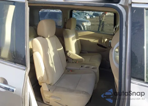 2011 Nissan Quest Sv z USA, uszkodzony, nr VIN JN8AE2KP9B9007415